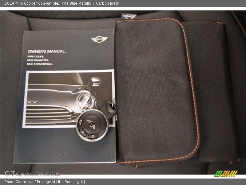 Kite Blue Metallic / Carbon Black 2014 Mini Cooper Convertible