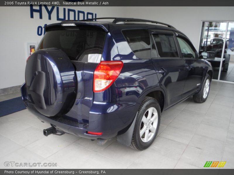Nautical Blue Metallic / Ash 2006 Toyota RAV4 Limited 4WD