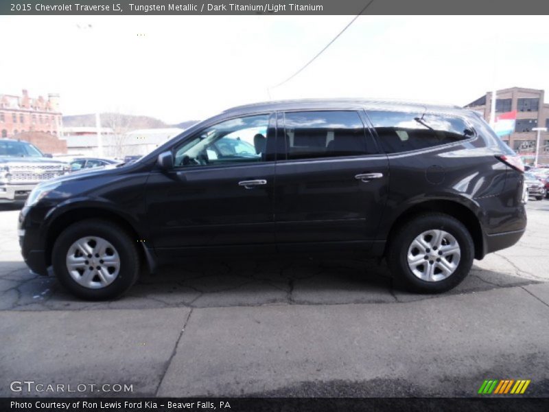 Tungsten Metallic / Dark Titanium/Light Titanium 2015 Chevrolet Traverse LS