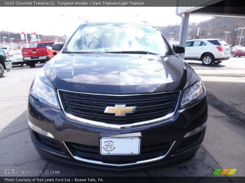 Tungsten Metallic / Dark Titanium/Light Titanium 2015 Chevrolet Traverse LS