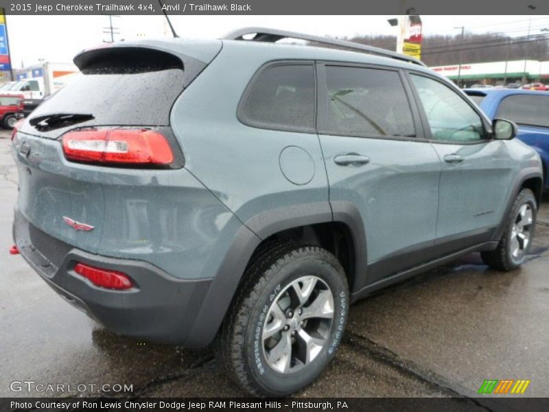 Anvil / Trailhawk Black 2015 Jeep Cherokee Trailhawk 4x4