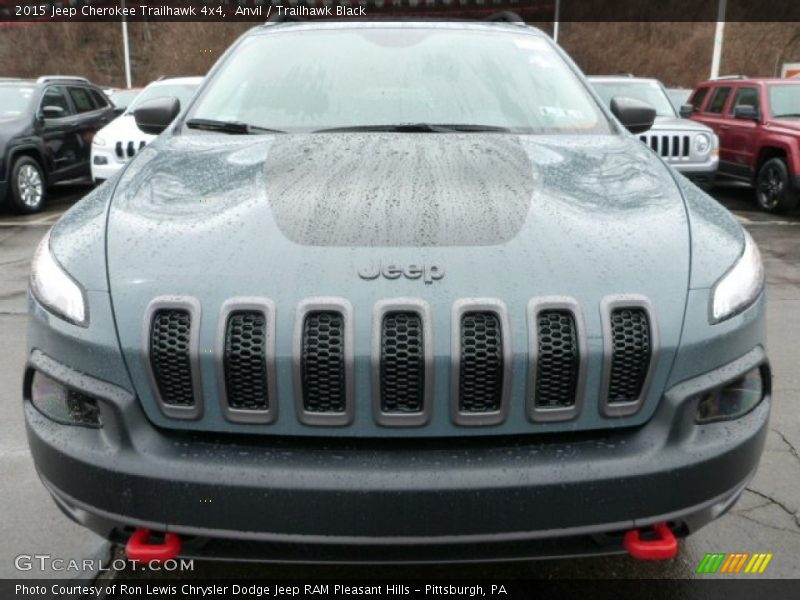 Anvil / Trailhawk Black 2015 Jeep Cherokee Trailhawk 4x4