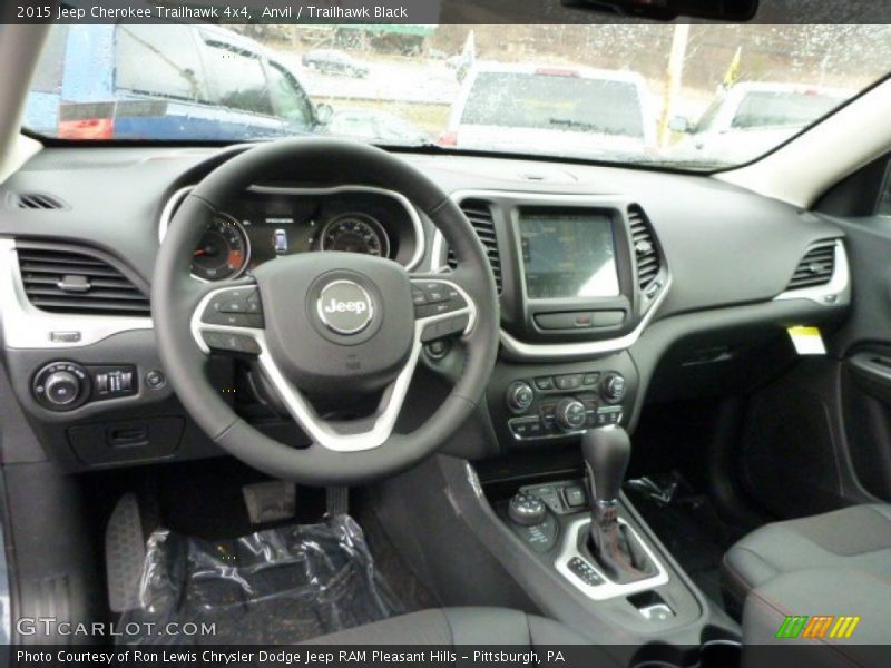 Anvil / Trailhawk Black 2015 Jeep Cherokee Trailhawk 4x4