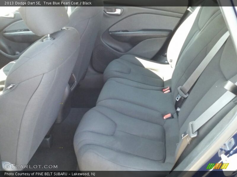 True Blue Pearl Coat / Black 2013 Dodge Dart SE