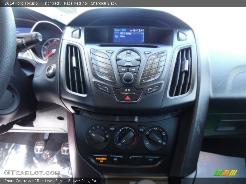 Race Red / ST Charcoal Black 2014 Ford Focus ST Hatchback