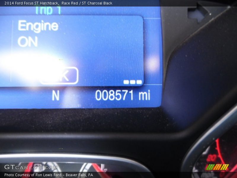 Race Red / ST Charcoal Black 2014 Ford Focus ST Hatchback
