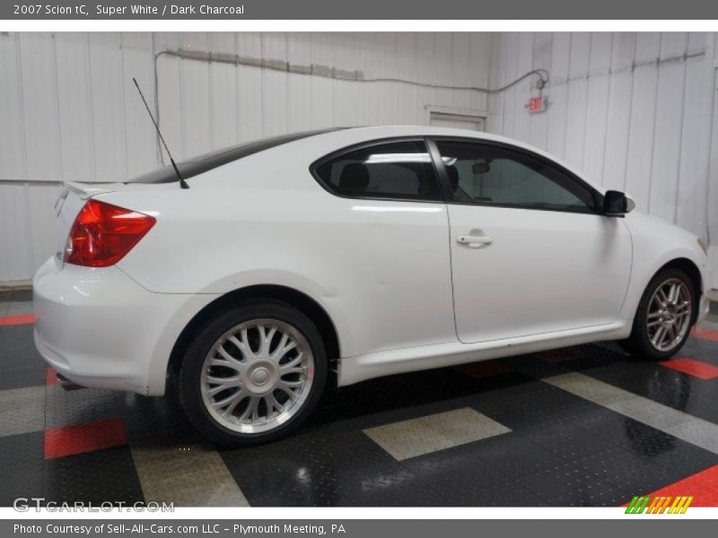 Super White / Dark Charcoal 2007 Scion tC