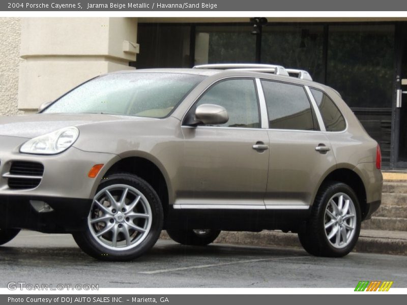 Jarama Beige Metallic / Havanna/Sand Beige 2004 Porsche Cayenne S