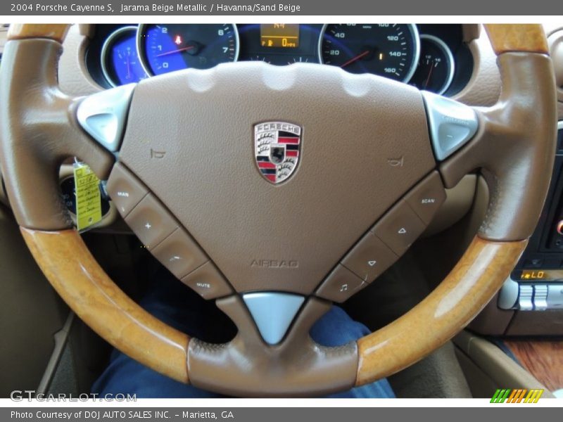 Jarama Beige Metallic / Havanna/Sand Beige 2004 Porsche Cayenne S