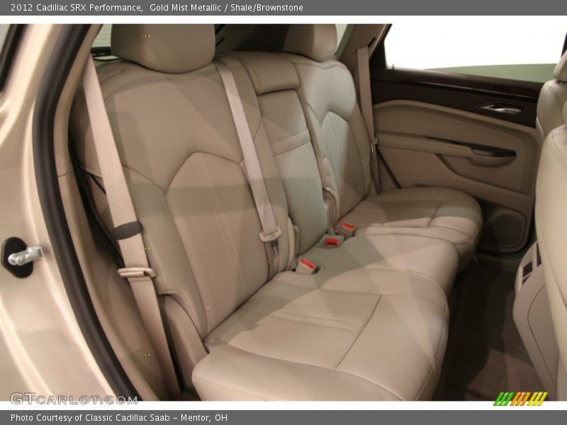 Gold Mist Metallic / Shale/Brownstone 2012 Cadillac SRX Performance
