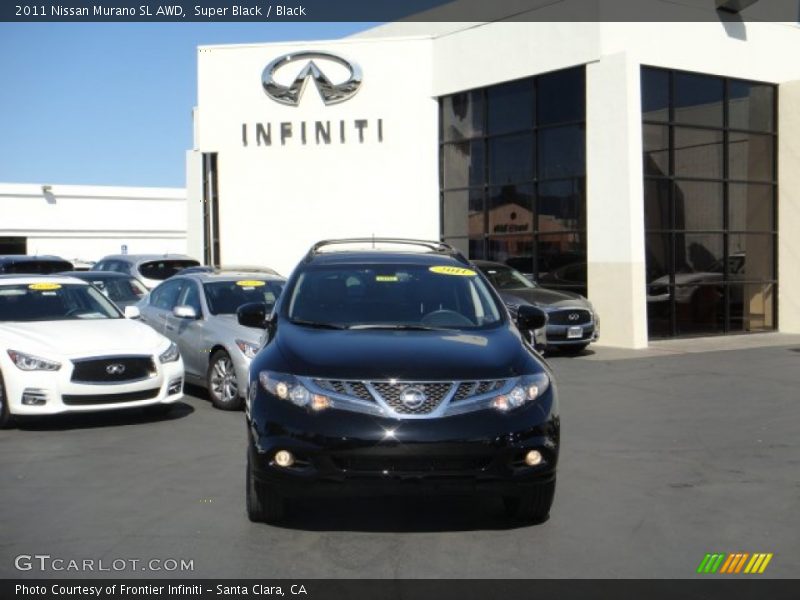 Super Black / Black 2011 Nissan Murano SL AWD