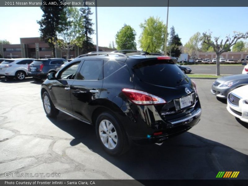 Super Black / Black 2011 Nissan Murano SL AWD
