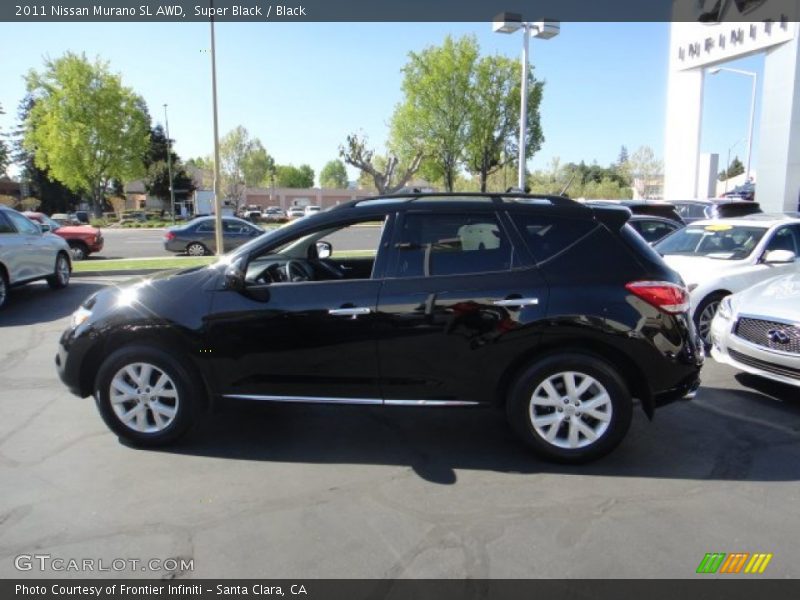 Super Black / Black 2011 Nissan Murano SL AWD