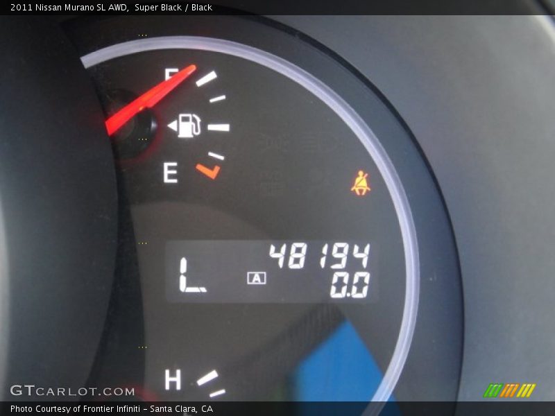 Super Black / Black 2011 Nissan Murano SL AWD