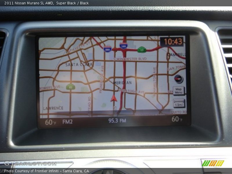 Super Black / Black 2011 Nissan Murano SL AWD