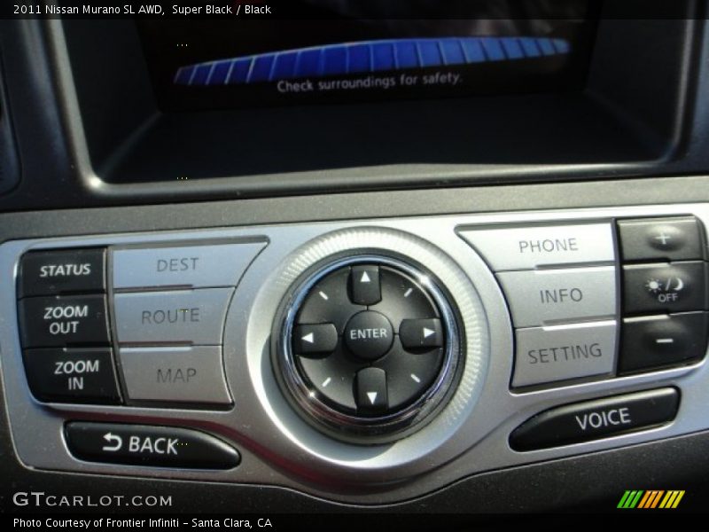 Super Black / Black 2011 Nissan Murano SL AWD
