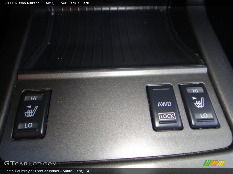 Super Black / Black 2011 Nissan Murano SL AWD