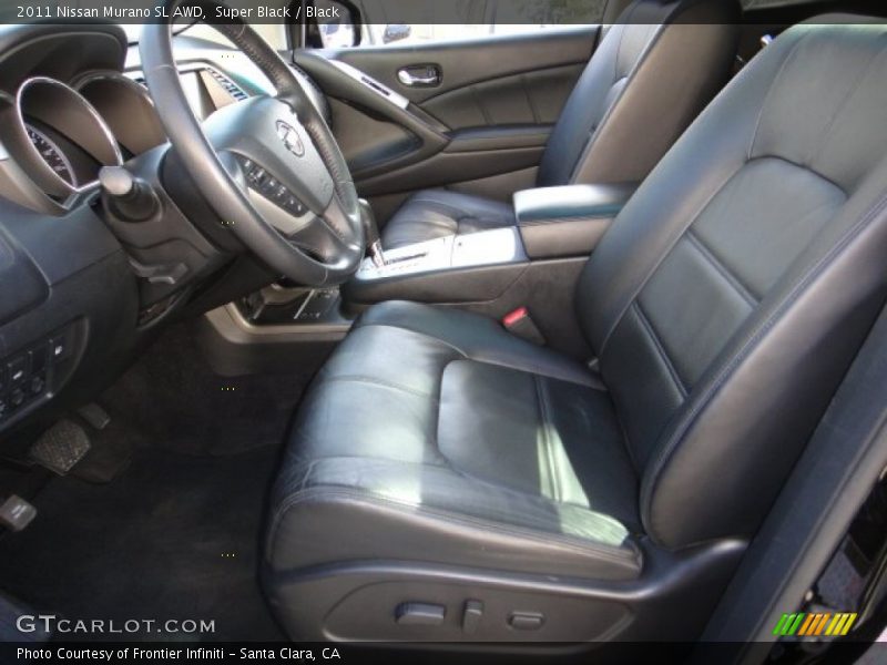Super Black / Black 2011 Nissan Murano SL AWD