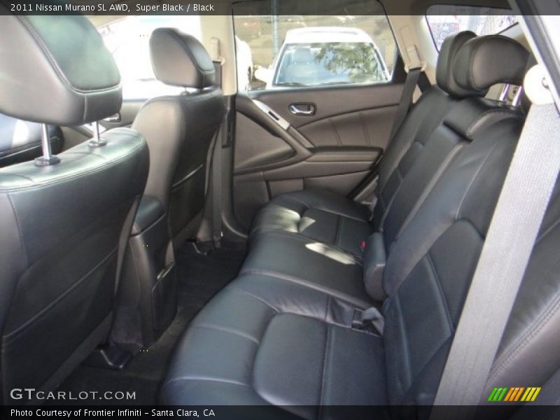 Super Black / Black 2011 Nissan Murano SL AWD
