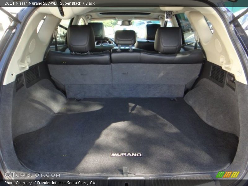 Super Black / Black 2011 Nissan Murano SL AWD