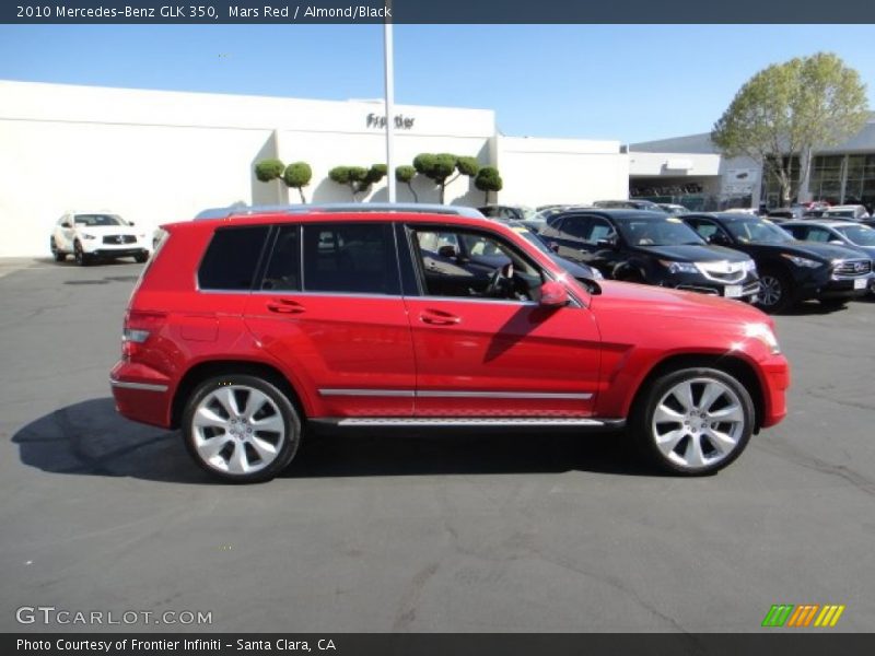 Mars Red / Almond/Black 2010 Mercedes-Benz GLK 350