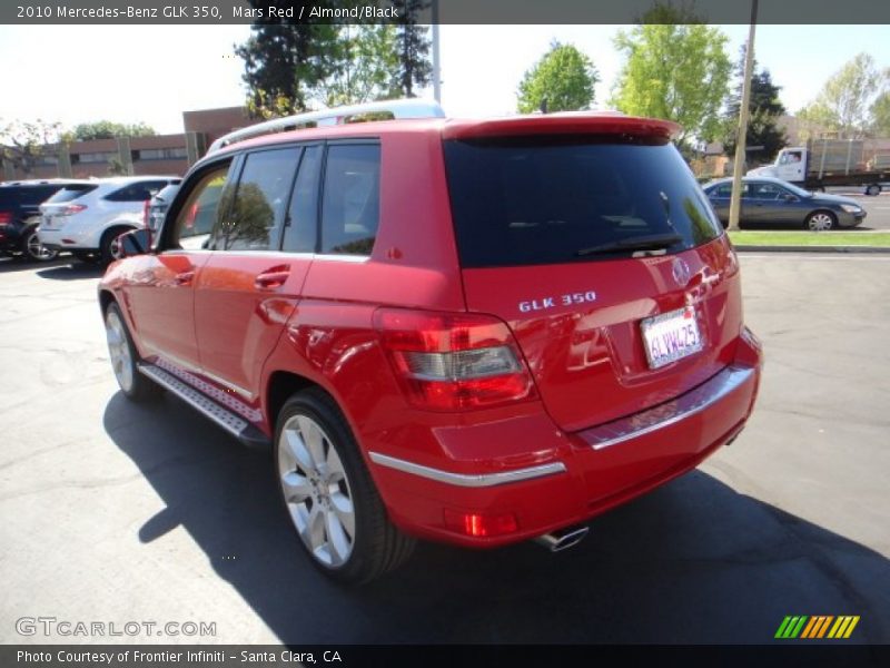 Mars Red / Almond/Black 2010 Mercedes-Benz GLK 350