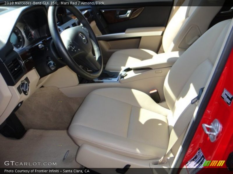 Mars Red / Almond/Black 2010 Mercedes-Benz GLK 350