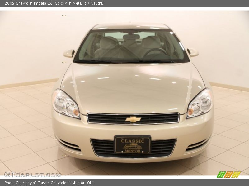 Gold Mist Metallic / Neutral 2009 Chevrolet Impala LS