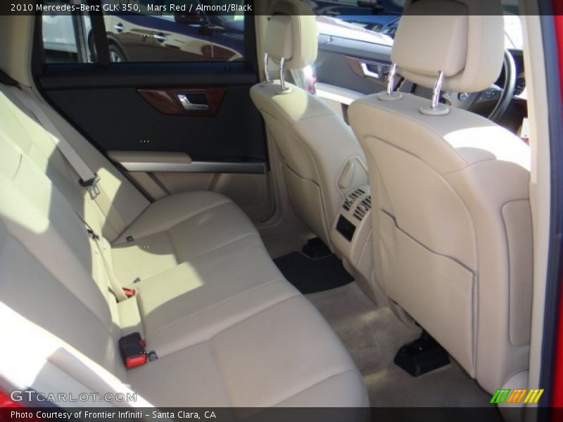 Mars Red / Almond/Black 2010 Mercedes-Benz GLK 350