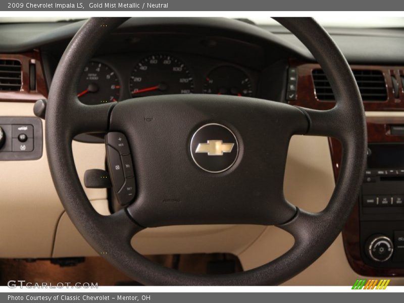  2009 Impala LS Steering Wheel