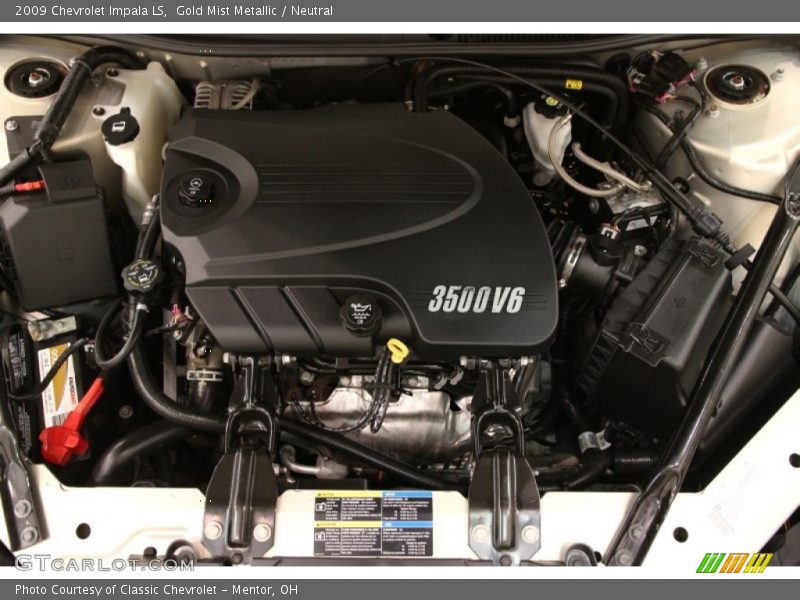  2009 Impala LS Engine - 3.5 Liter Flex-Fuel OHV 12-Valve VVT V6