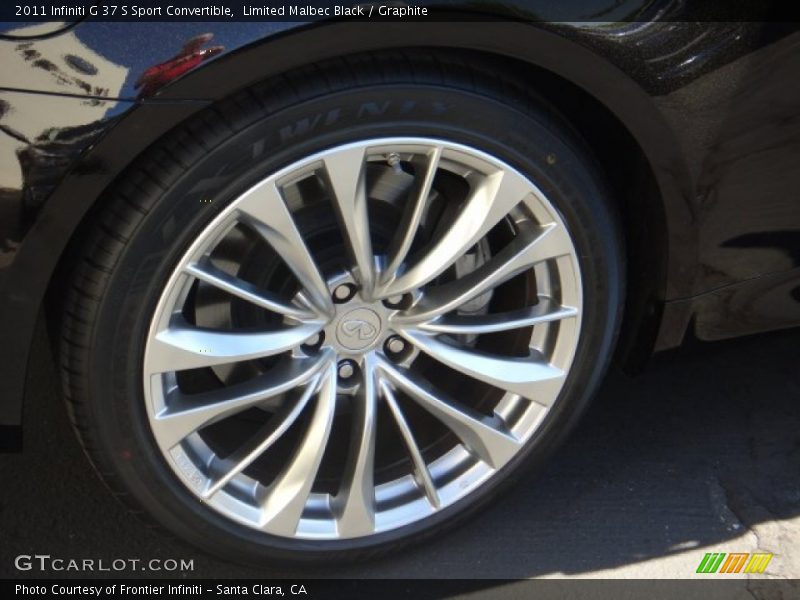 Limited Malbec Black / Graphite 2011 Infiniti G 37 S Sport Convertible