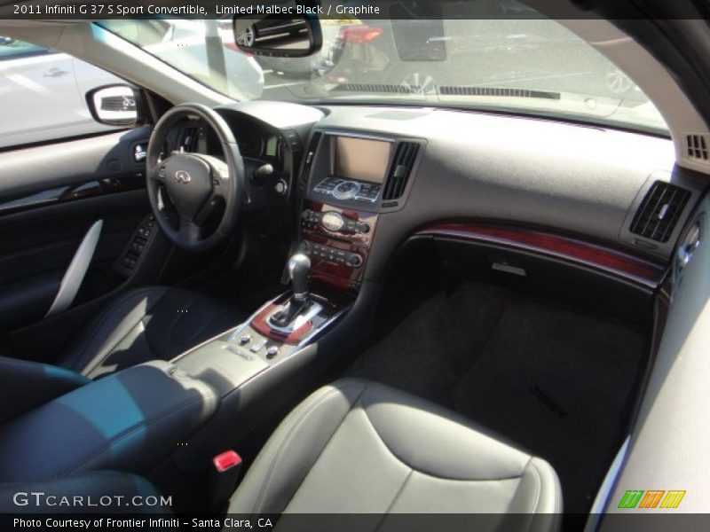 Limited Malbec Black / Graphite 2011 Infiniti G 37 S Sport Convertible