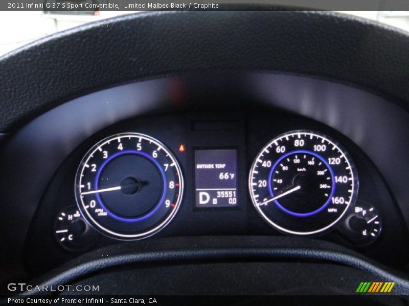 Limited Malbec Black / Graphite 2011 Infiniti G 37 S Sport Convertible
