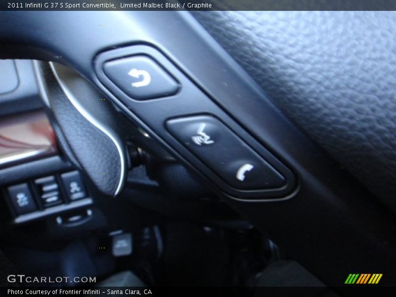 Limited Malbec Black / Graphite 2011 Infiniti G 37 S Sport Convertible