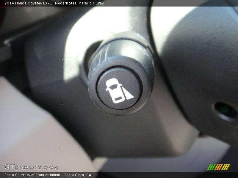 Modern Steel Metallic / Gray 2014 Honda Odyssey EX-L