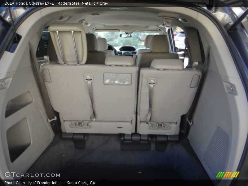 Modern Steel Metallic / Gray 2014 Honda Odyssey EX-L