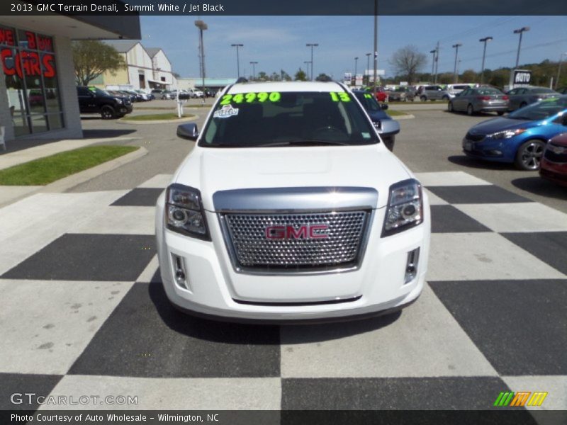 Summit White / Jet Black 2013 GMC Terrain Denali