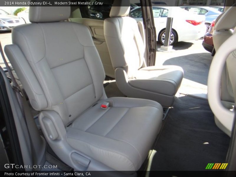 Modern Steel Metallic / Gray 2014 Honda Odyssey EX-L