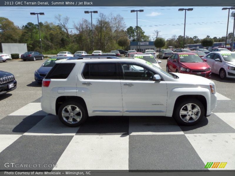 Summit White / Jet Black 2013 GMC Terrain Denali