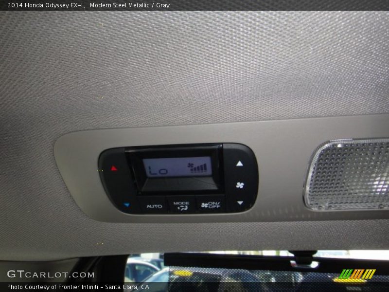 Modern Steel Metallic / Gray 2014 Honda Odyssey EX-L
