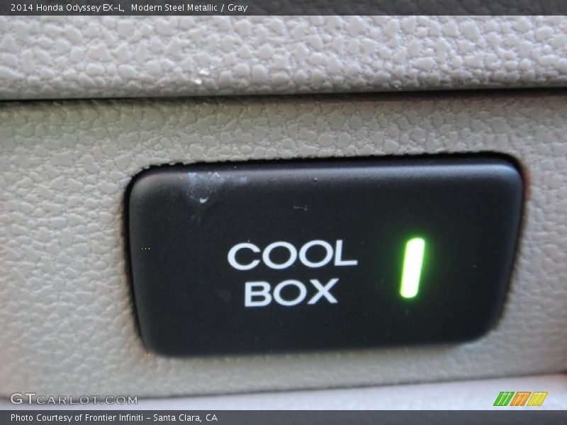 Modern Steel Metallic / Gray 2014 Honda Odyssey EX-L