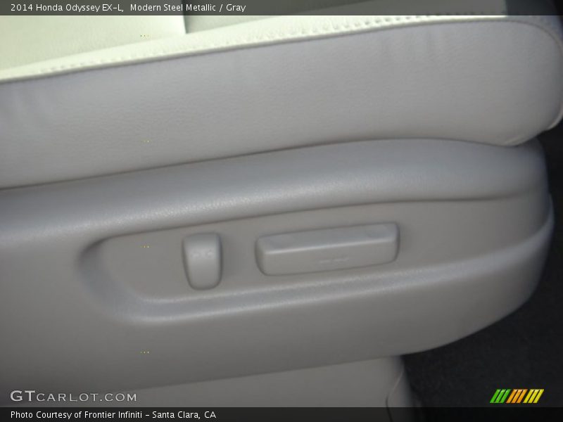 Modern Steel Metallic / Gray 2014 Honda Odyssey EX-L