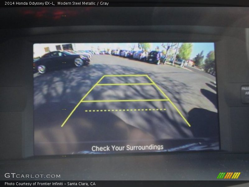 Modern Steel Metallic / Gray 2014 Honda Odyssey EX-L