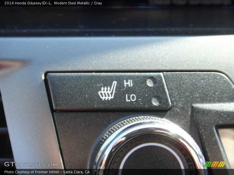 Modern Steel Metallic / Gray 2014 Honda Odyssey EX-L