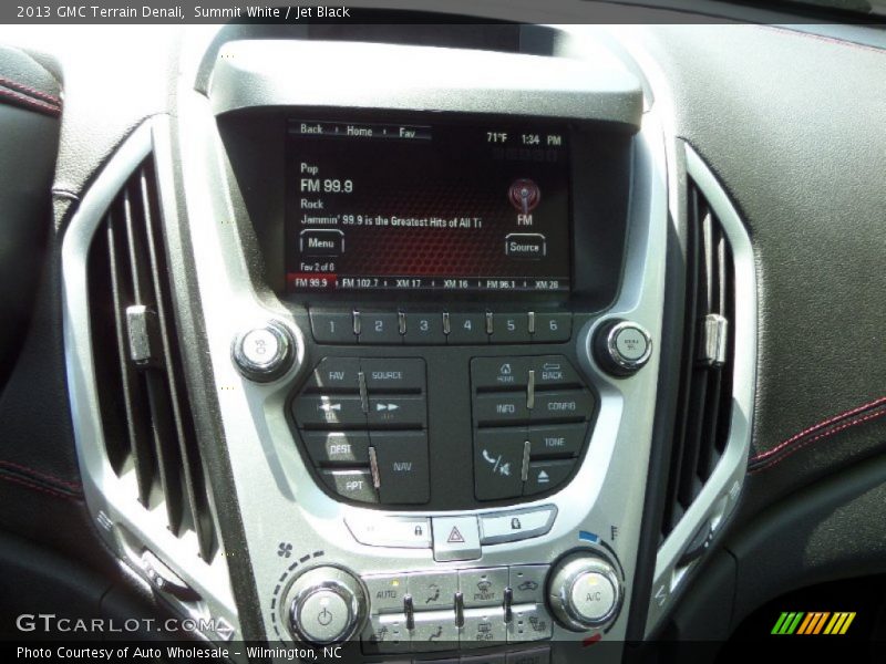 Summit White / Jet Black 2013 GMC Terrain Denali