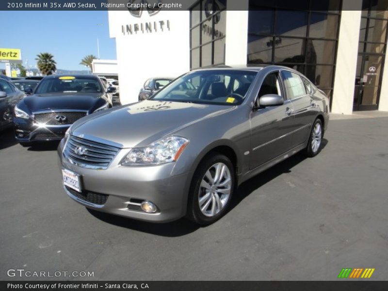 Platinum Graphite / Graphite 2010 Infiniti M 35x AWD Sedan