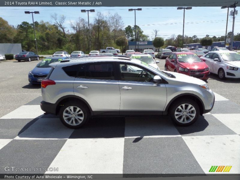 Classic Silver Metallic / Ash 2014 Toyota RAV4 Limited