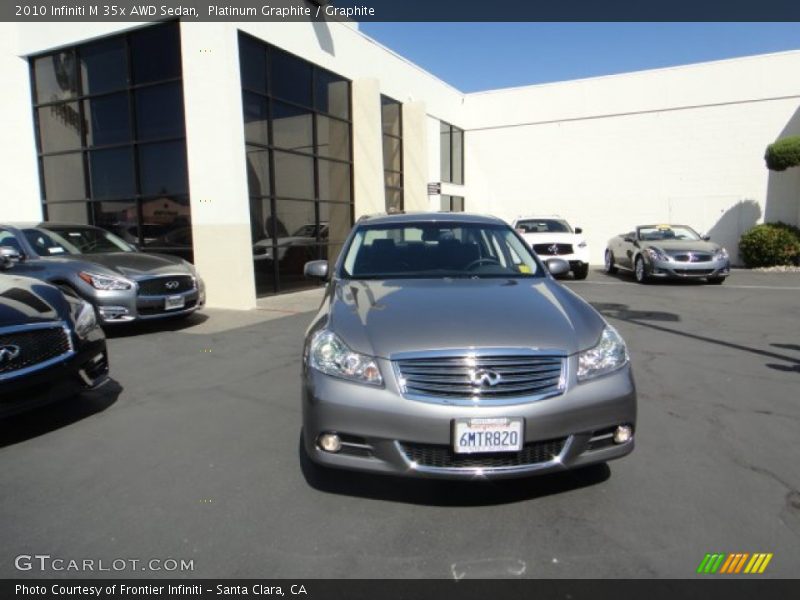 Platinum Graphite / Graphite 2010 Infiniti M 35x AWD Sedan