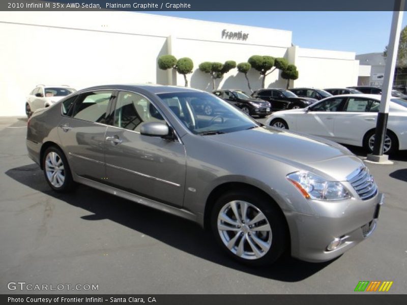 Platinum Graphite / Graphite 2010 Infiniti M 35x AWD Sedan